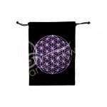 Flower of Life Velvet Pouch | Accessories | Wiccan Center