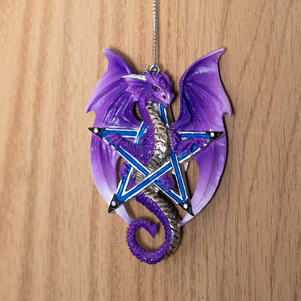 Lunar Magic Guardian Dragon Ornament by Anne Stokes | Ornaments | Wiccan Center
