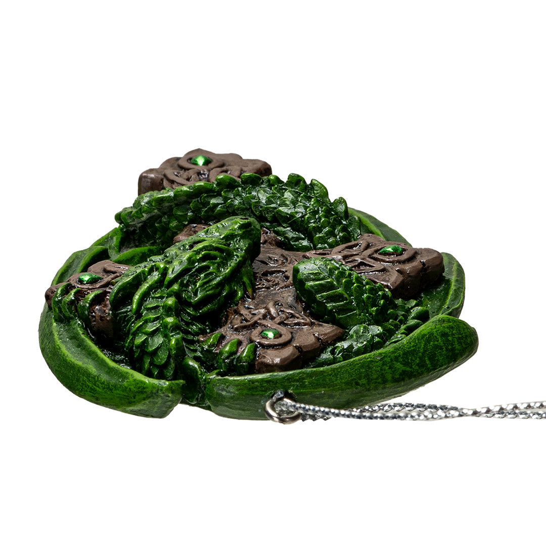 Woodland Guardian Dragon Ornament by Anne Stokes