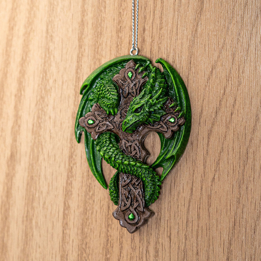 Woodland Guardian Dragon Ornament by Anne Stokes | Ornaments | Wiccan Center