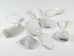 Cacholong Opal | Tumbled Gemstone | Wiccan Center