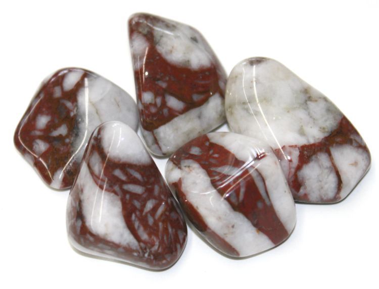 Cataclasite Impact Stone A | Tumbled Gemstone | Wiccan Center