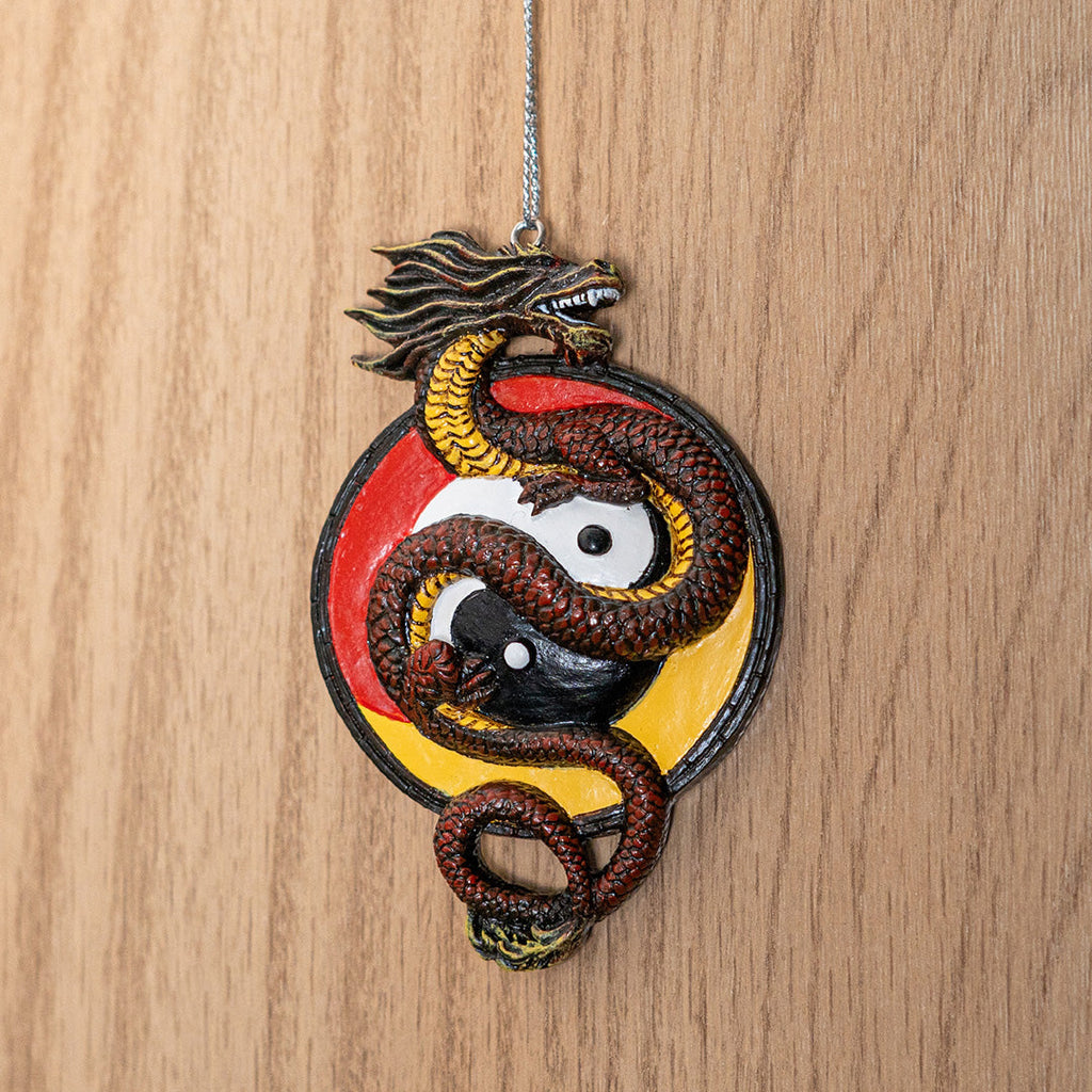 Yin Yang Guardian Dragon Ornament by Anne Stokes | Ornaments | Wiccan Center