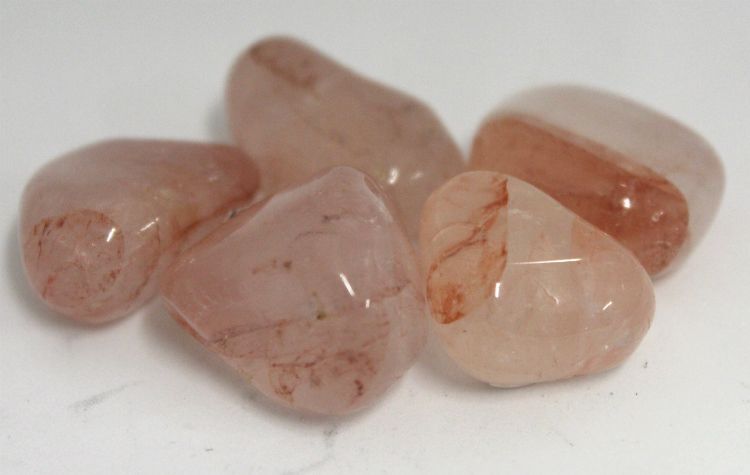 Orange Elestial Quartz - Small | Tumbled Gemstone | Wiccan Center