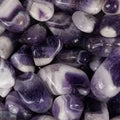Chevron Amethyst Tumbled | Tumbled Gemstone | Wiccan Center
