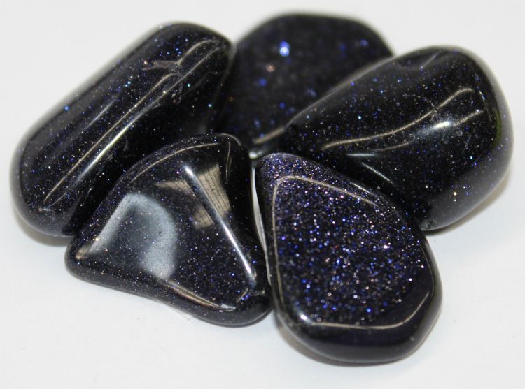 Goldstone Blue (Medium) - Tumbled | Tumbled Gemstone | Wiccan Center