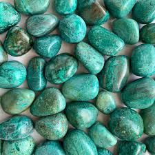 Chrysocolla AA | Tumbled Gemstone | Wiccan Center