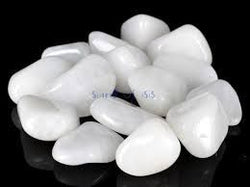 Snow Quartz Tumbled | Tumbled Gemstone | Wiccan Center