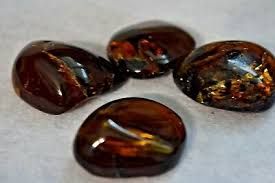 Blue Amber Indonesia | Tumbled Gemstone | Wiccan Center