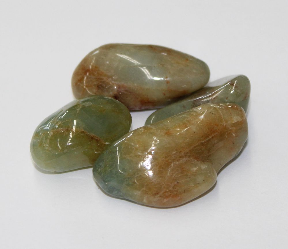 Aquamarine Yellow Green A - Tumbled | Tumbled Gemstone | Wiccan Center