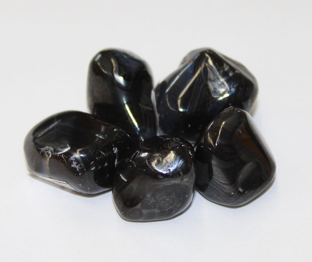Psilomelane Tumbled Stone | Tumbled Gemstone | Wiccan Center