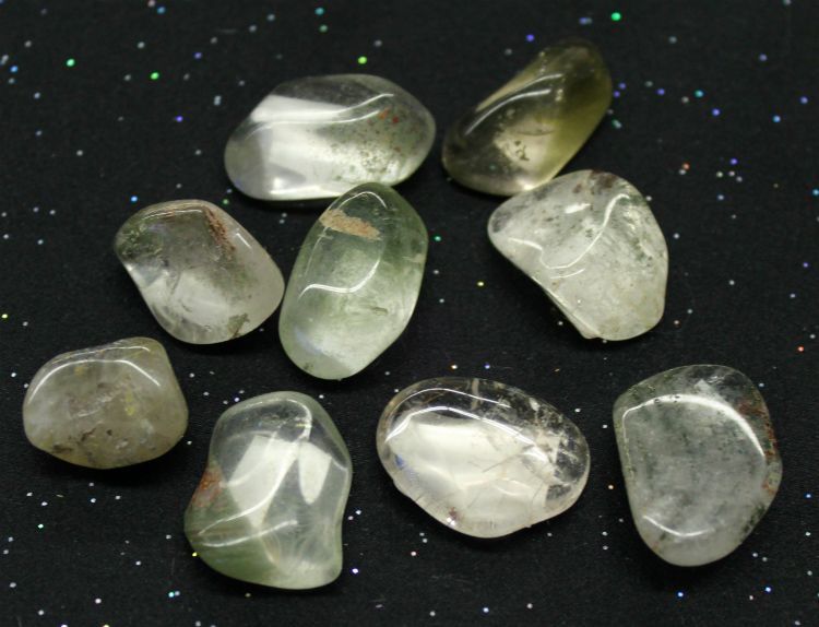 Quartz Lodolite | Tumbled Gemstone | Wiccan Center