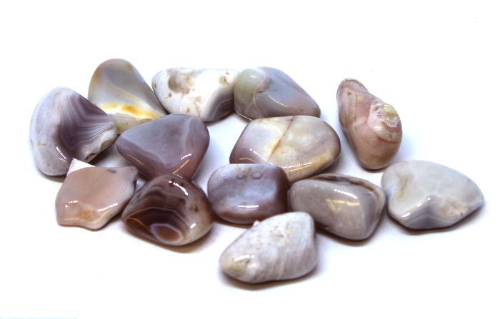 Agate Pink Botswana - Tumbled | Tumbled Gemstone | Wiccan Center