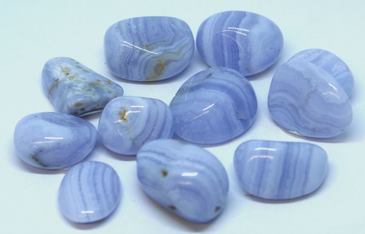 Agate Blue Lace - Tumbled | Tumbled Gemstone | Wiccan Center