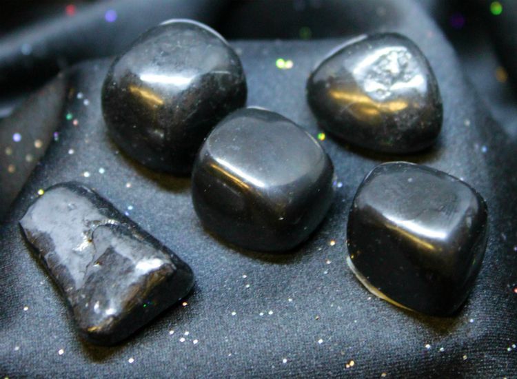 Shungite - Tumbled (Small) | Tumbled Gemstone | Wiccan Center
