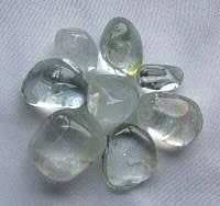 Topaz Silver A | Tumbled Gemstone | Wiccan Center