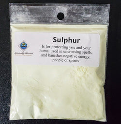 Sulphur Powder - Brimstone (1 oz) | Herbs | Wiccan Center