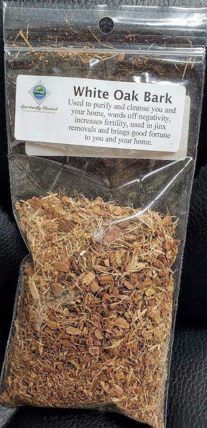 White Oak Bark - Cut (1 oz) | Herbs | Wiccan Center