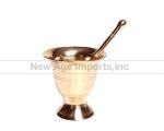 Brass Mortar&Pestle | Mortar & Pestle | Wiccan Center