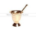 Brass Mortar&Pestle | Mortar & Pestle | Wiccan Center