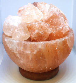 Firebowl Salt Lamp (6"W) | Lights | Wiccan Center