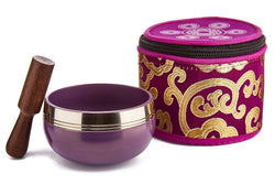 Chakra Singing Bowl - Purple | Singing Bowls | Wiccan Center