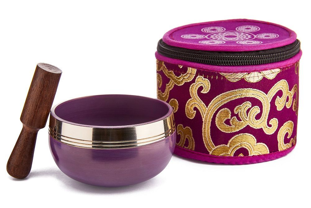 Chakra Singing Bowl - Purple | Singing Bowls | Wiccan Center