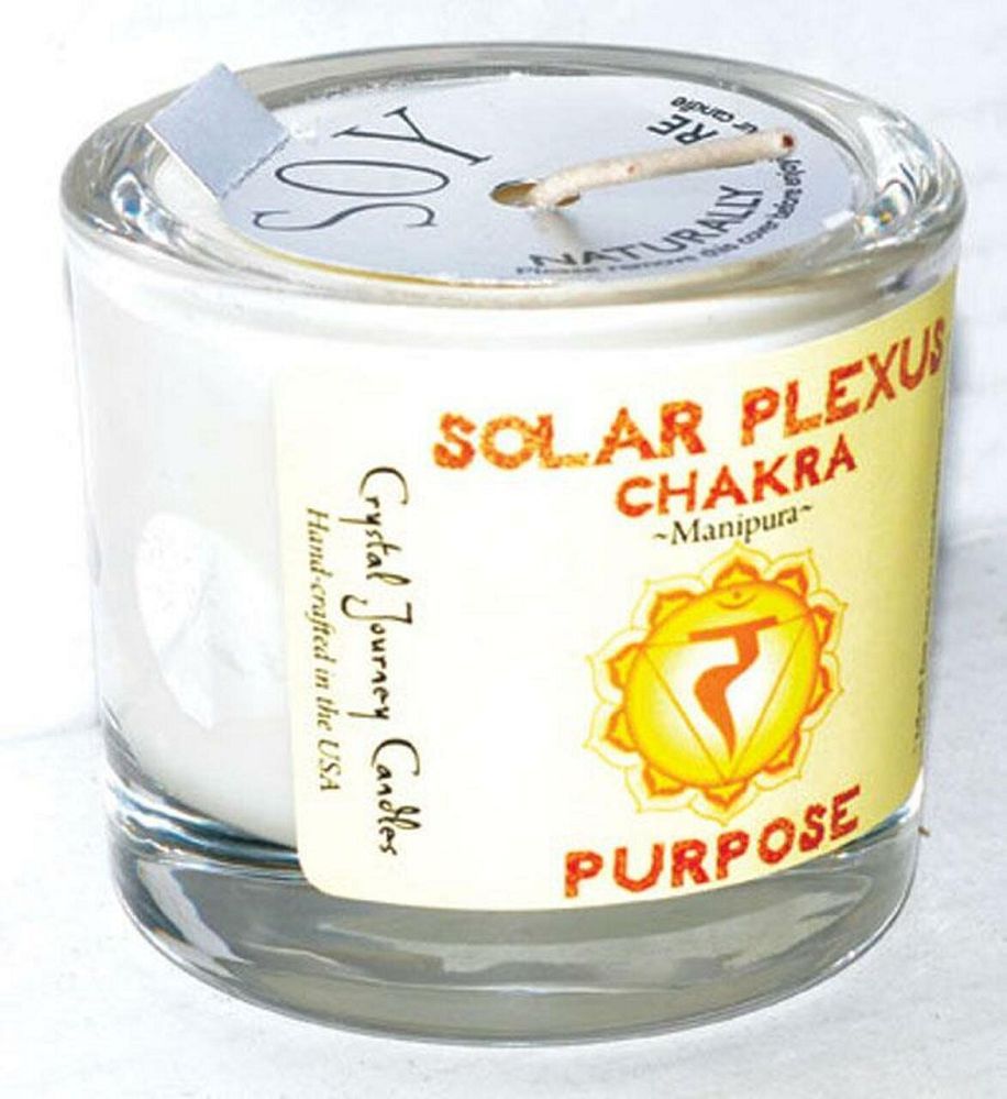 Chakra Soy Candle - Solar | Candle | Wiccan Center