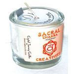 Chakra Soy Candle - Sacral | Candle | Wiccan Center