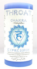 Throat Chakra Pillar Candle | Candle | Wiccan Center