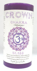 Crown Chakra Pillar Candle | Candle | Wiccan Center