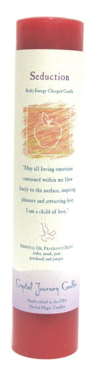 Seduction - Reiki Pillar | Candle | Wiccan Center