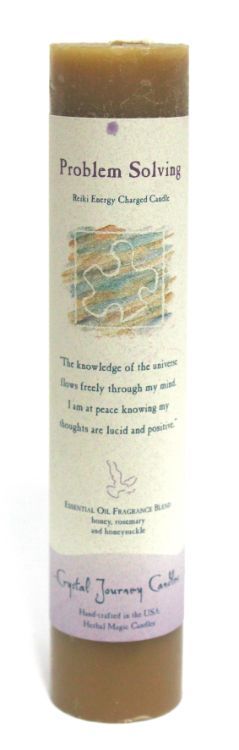 Problem Solving - Reiki Pillar | Candle | Wiccan Center