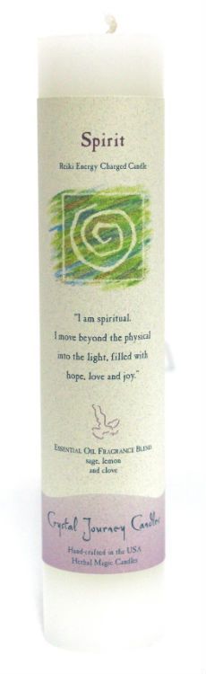 Spirit - Reiki Pillar | Candle | Wiccan Center