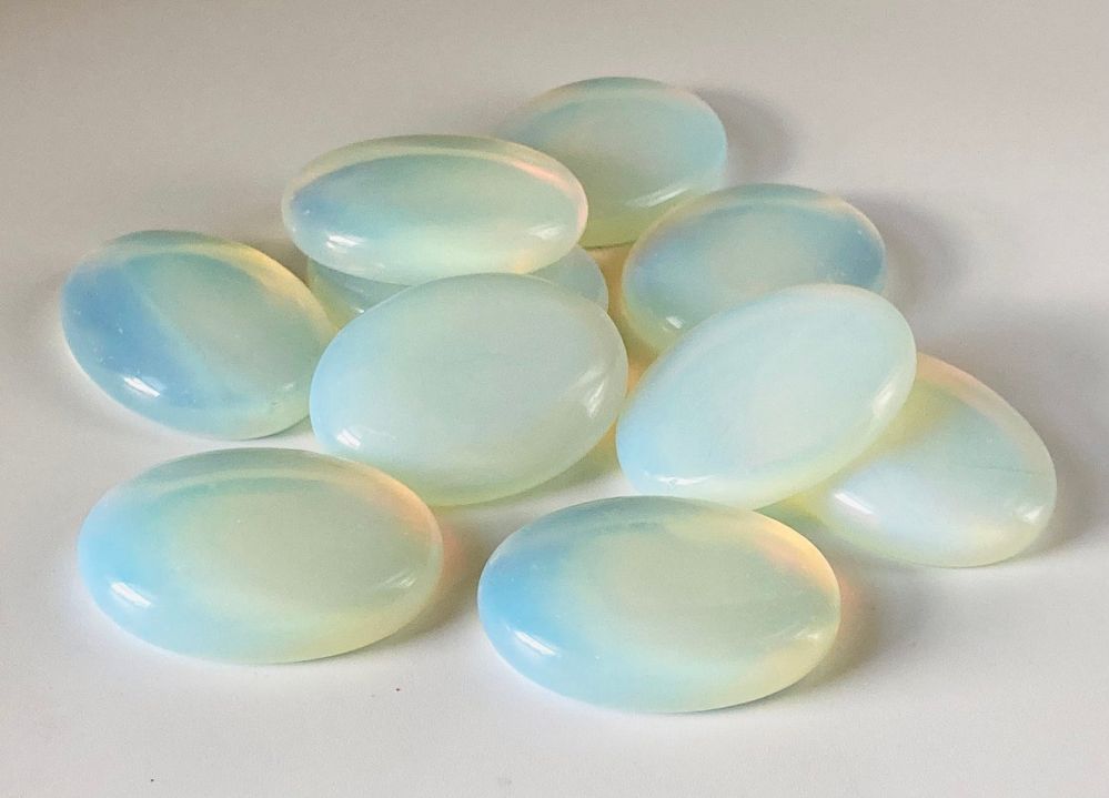 Opalite - Worry Stone | Worry Stones | Wiccan Center