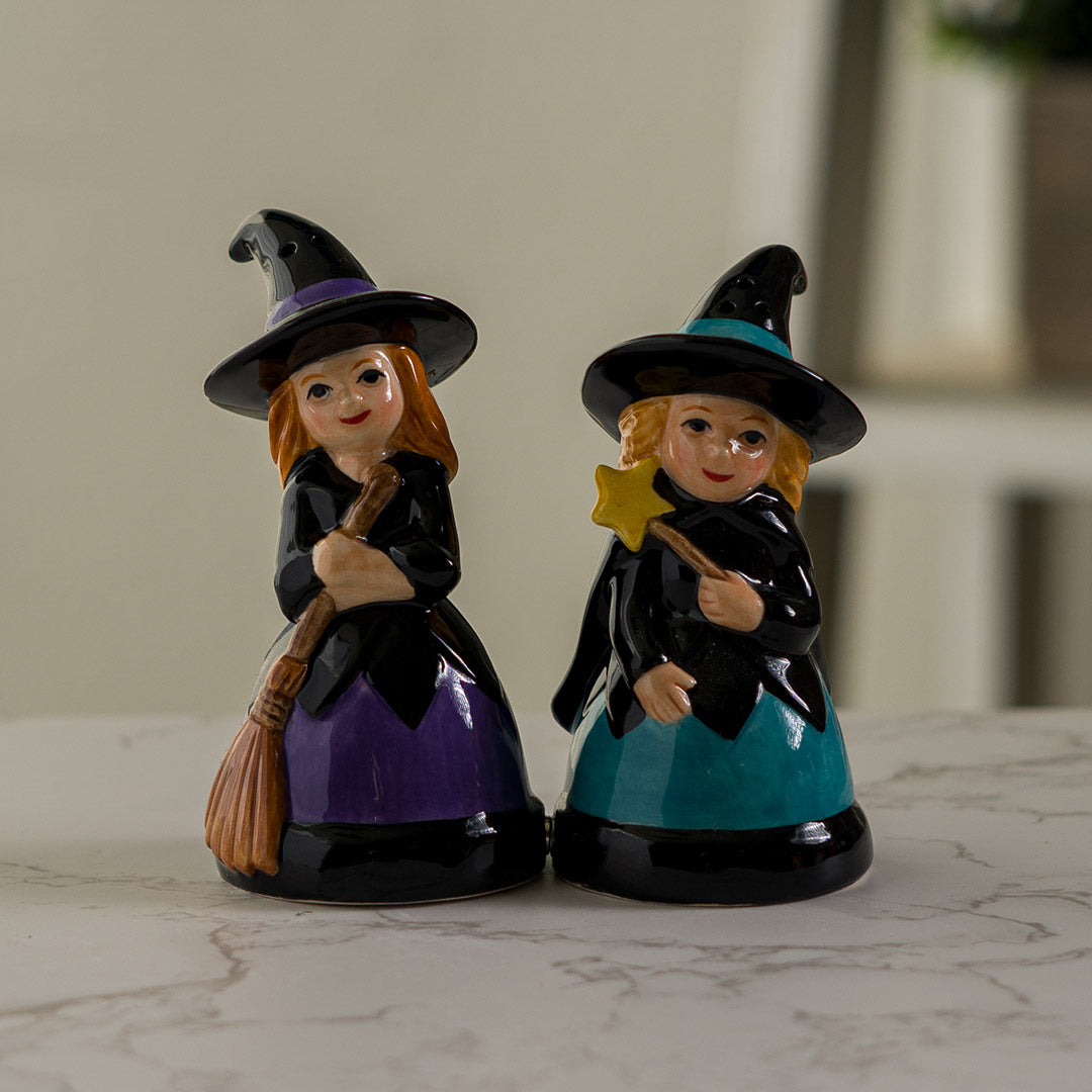 Hocus Pocus Witches Salt & Pepper Shakers