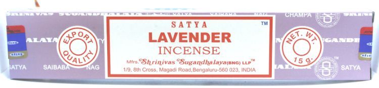 Lavender Satya Incense | Incense | Wiccan Center
