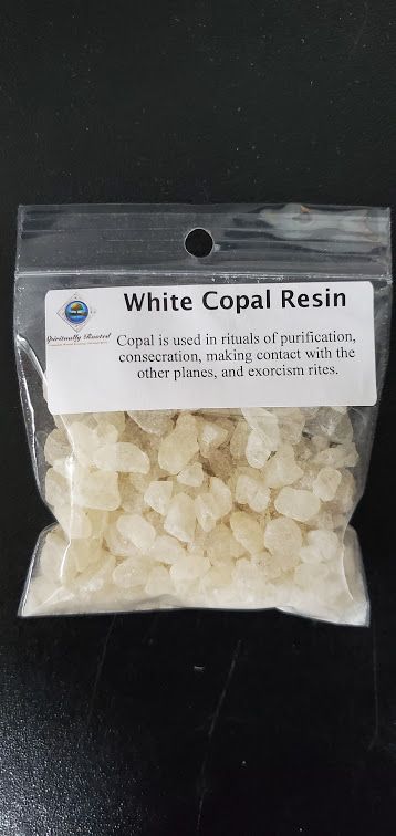White Copal Resin (1 oz) | Incense-Resin | Wiccan Center