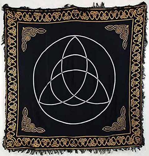 Triquetra - Altar Cloth (36x36) | Tapestry | Wiccan Center