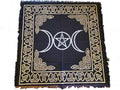 Triple Moon Pentagram - Altar Cloth | Tapestry | Wiccan Center