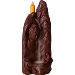 Backflow Burner - Meditating Buddha (3.75"D) | Burner | Wiccan Center