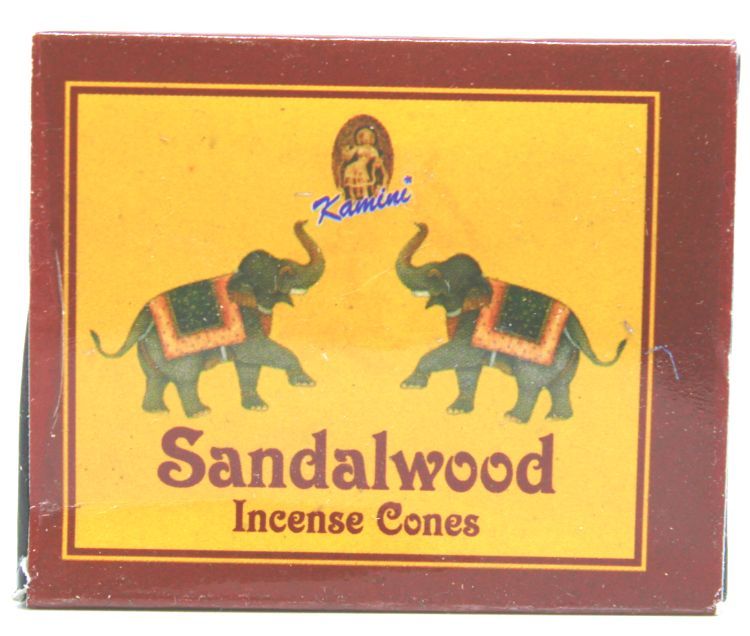 Sandalwood Kamini Cone | Incense | Wiccan Center