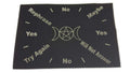 Triple Moon Pentagram Pendulum Map | Pendulum | Wiccan Center
