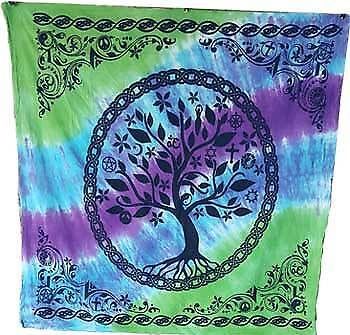 Tree Of Life - Altar Cloth (36x36) | Tapestry | Wiccan Center