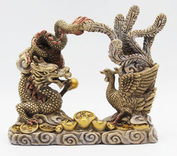 Dragon and Phoenix 5" Statue | Statue | Wiccan Center