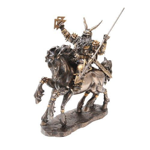 Odin on Horse Statue | Statue | Wiccan Center
