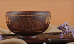Central Mongolian Hand-Crafted Wooden Bowl | Bowls | Wiccan Center