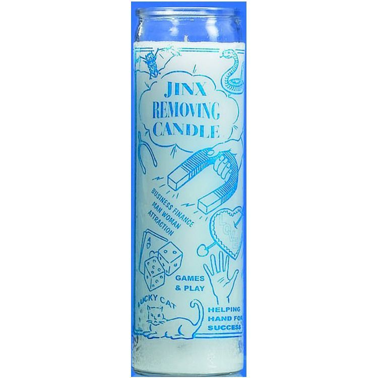 7 Day Candle - Jinx Removing White | Candle | Wiccan Center
