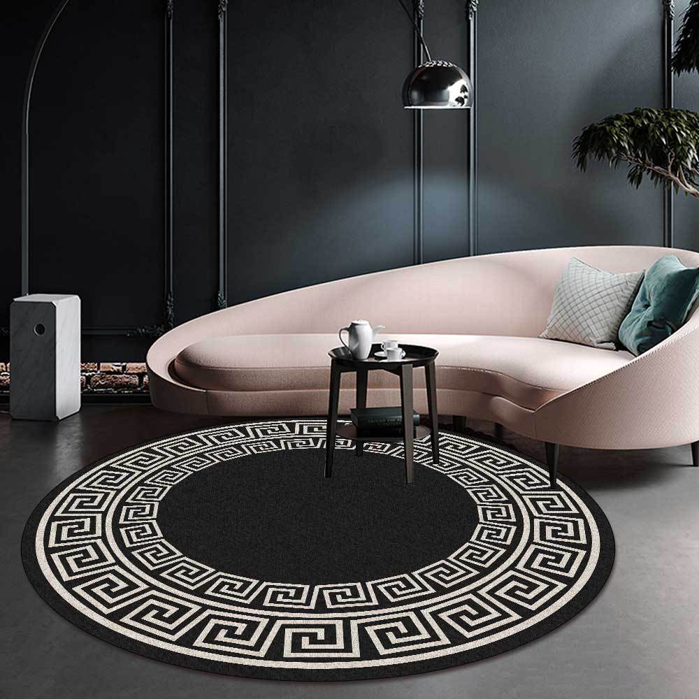 Traditional Pattern Round Chinese Floor Mat/Carpet