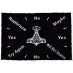 Hammer of Thor - Pendulum Mat (8 x 12") | Pendulum Mat | Wiccan Center